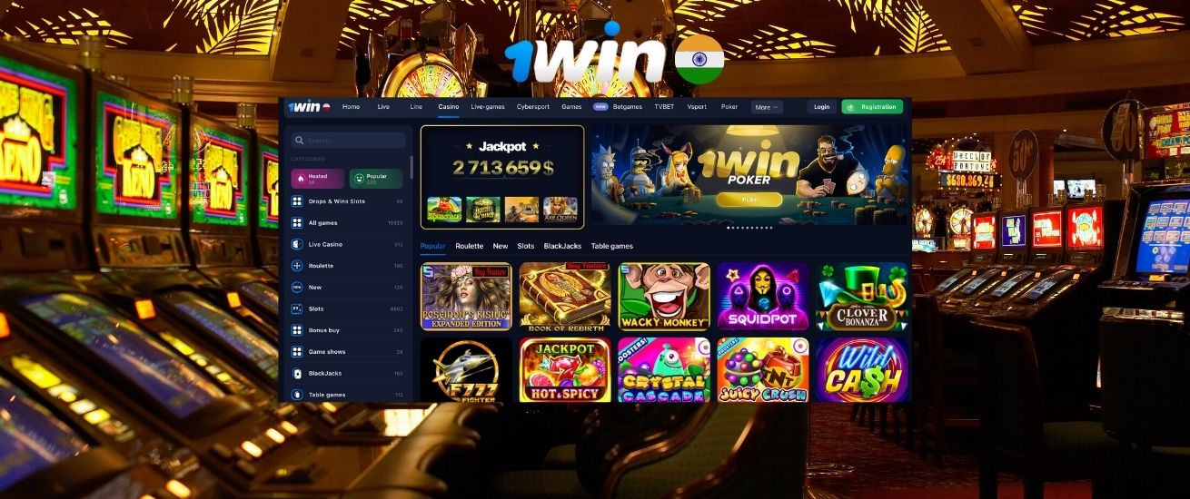 1win online casino in India review